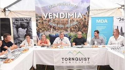 Rodríguez destacó créditos y programas para la producción vitivinícola