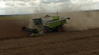 La historia de dos Guido y sus cuatro cosechadoras larga vida