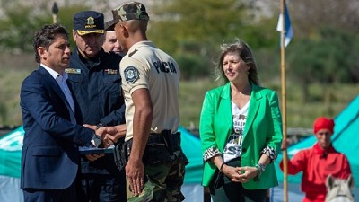 Egresaron los primeros cadetes de la nueva Policía Rural de la Provincia