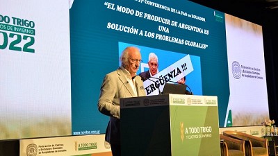 “El gobierno lleva recaudado más de 340 millones de dólares de un trigo que todavía no se sembró”