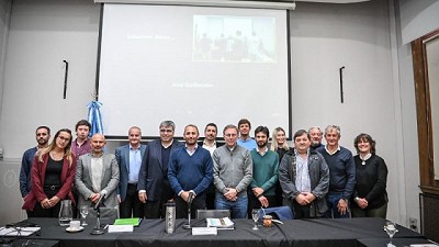 Bahillo encabezó su primer encuentro del Consejo Federal Lechero