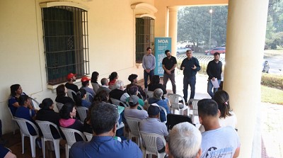 El ministro Javier Rodríguez otorgó financiamiento a 25 proyectos que buscan el fortalecimiento de la producción y comercialización de alimentos