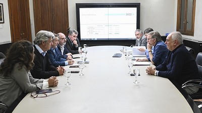 Bahillo presentó el Plan de Fortalecimiento a los Pequeños y Medianos Productores a la Mesa de Enlace