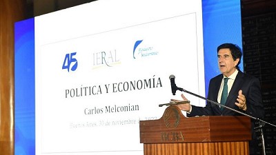 Melconian y Berensztein analizaron la coyuntura económica y política en un desayuno de trabajo de la Fundación Mediterránea