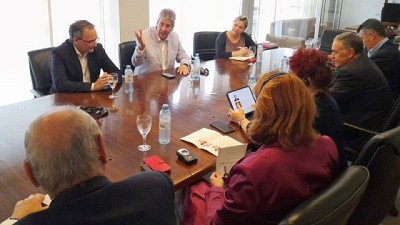 El comité económico y social europeo (CESE) visitó la Bolsa de Cereales