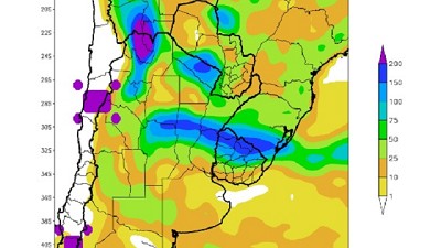 Continuan las lluvias, afirman desde la Bolsa de Cereales