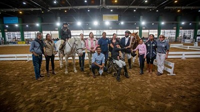 Comenzó la 1°cumbre Latinoamericana de Equinoterapia en Nuestros Caballos, en La Rural
