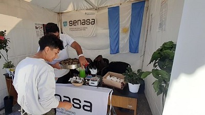 Difusión de programas sanitarios en la Feria Industrial de la provincia de San Luis