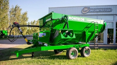 30 modelos de mixer verticales y horizontales Montecor en la Exposición Rural 2023