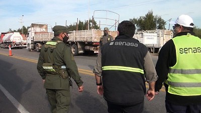 NOA Sur: Continúan los controles en las barreras zoofitosanitarias y en operativos en rutas