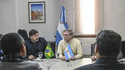 Bahillo se reunió con representantes de Brasil para fortalecer políticas regionales sobre fertilizantes