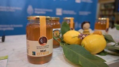 Miel de Azahar de limón con sello tucumano