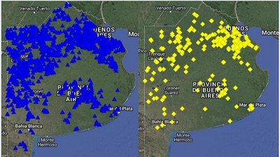 GPS lácteo: Crean el mapa de los caminos rurales del sector lechero bonaerense