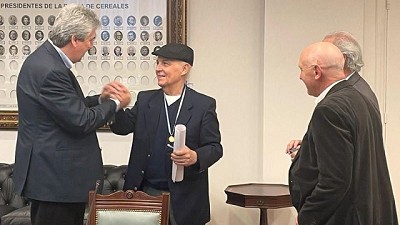 Entrega del premio Bolsa de Cereales