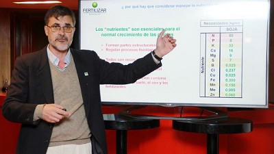 Con nutrición balanceada, la soja rinde un 20% más