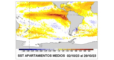 El Niño no experimentará cambios durante los próximos meses - CCA/Agrositio