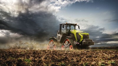 El gran tractor CLAAS XERION 12.650 TERRA TRAC fue elegido como el Tractor del Año 2024