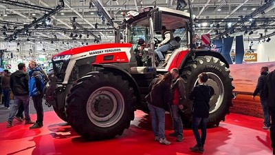 Massey Ferguson revela la nueva serie de tractores MF 9S