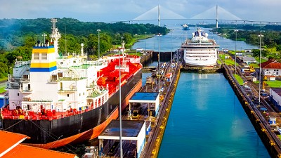 Sequía en Canal de Panamá provoca reducciones de tránsito y retrasos en transporte marítimo