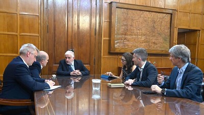 Vilella recibió a representantes del Banco Interamericano de Desarrollo para analizar proyectos de inversión