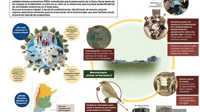 Monitoreos de biodiversidad para la mejora de la gestión ambiental en establecimientos CREA