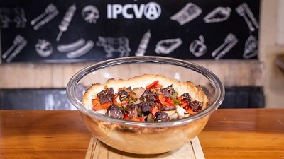 Cazuela de paleta con vegetales