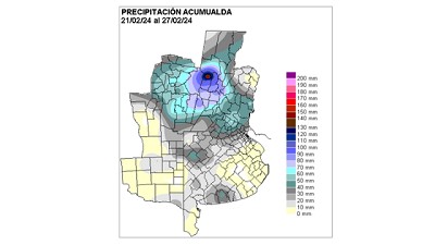 Buenas recargas en el centro, próximos días los pronósticos muestran recurrencia de lluvias débiles – CCA/Agrositio