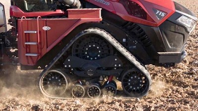 Aparecen las orugas con suspensión para tractores