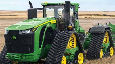 John Deere presentó el tractor más potente del mundo
