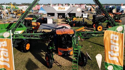 Empresas socias de AFAT presentan la maquinaria agrícola de última generación en Expoagro