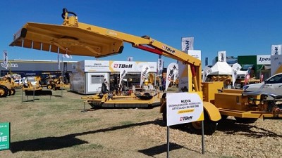 TBeH presentó una desmalezadora articulada multifunción