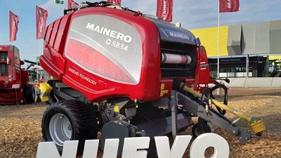 Mainero amplió la línea de rotoenfardadoras
