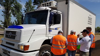 Controles en ruta: Habilitación de transportes de alimentos de origen animal