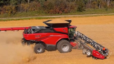 Case IH completó la familia de megacosechadoras AF