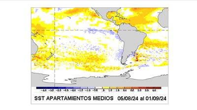 Tendríamos una peformance pluvial mejorada para el mes de octubre - CCA/Agrositio