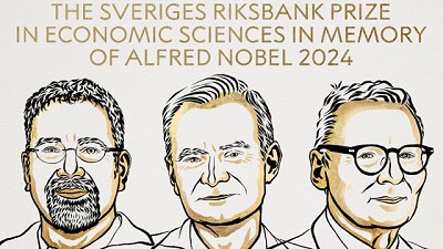 Tres estadounidenses ganan el Nobel de Economía por estudiar las causas políticas de la pobreza