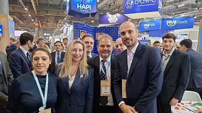 Karina Milei visitó el stand la avicultura argentina en la feria alimentaria más importante del mundo