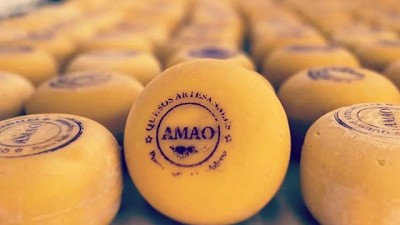 Lácteos con la marca de la producción local