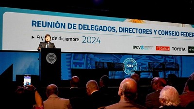 Javier Milei aseguró que el próximo año bajarán las retenciones