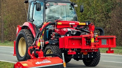 ¿Cómo funciona el tractor desmalezador de Yanmar?