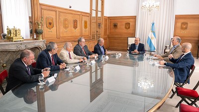 La Federación de Acopiadores se reunió con Guillermo Francos