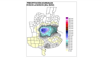 Febrero recibió toda la presión pluvial, con patrón pluvial mostrando mejoras – CCA/Agrositio
