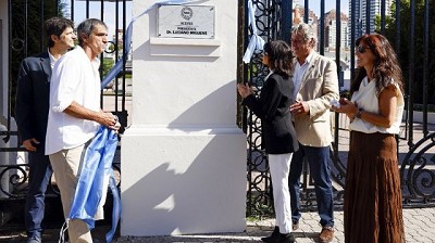 Inauguración del “Acceso presidente Dr. Luciano Miguens” en el predio de Palermo