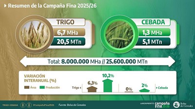 Campaña Fina 2025-26: Con perspectivas productivas positivas, pero sin cambios de fondo