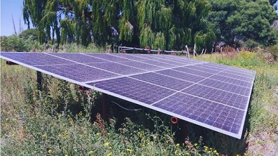 Energías renovables para la obtención de agua de riego subterránea