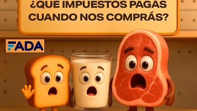 Cada cuatro pancitos, nos comemos uno de impuestos