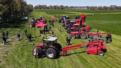 La venta de maquinaría agrícola se disparó 125,6% en abril