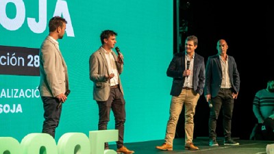 La soja lució su alfombra verde en Rosario: innovación, genética y futuro en la JAT de DONMARIO