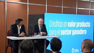 El Gobierno Nacional lanzó créditos en kilos de novillo para aumentar el stock ganadero