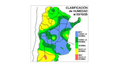 Clima: Octubre comienza con un fuerte contraste hídrico, ¿y cómo sigue? - CCA/Agrositio